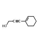 CAS#: 71313-45-6, 3-(1-Cyclohexen-1-yl)-2-propyn-1-ol