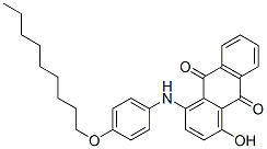 CAS 登录号：71334-46-8， 1-羟基-4-[[4-(壬氧基)苯基]氨基]蒽醌