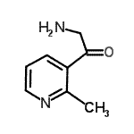 CAS#: 713481-58-4, 2-Amino-1-(2-methyl-3-pyridinyl)ethanone