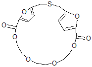 CAS#: 71349-35-4, 10,13,16,19,24,25-Hexaoxa-3-Thiatricyclo[19.2.1.15,8]Pentacosa-5,7,21,23(1)-Tetrene-9,20-Dione