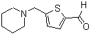 CAS#: 7136-41-6, 5-(1-Piperidinylmethyl)-2-thiophenecarbaldehyde