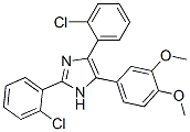 CAS#: 71360-31-1, 2,4-Bis-(2-Chlorophenyl)-5-(3,4-Dimethoxyphenyl)-Imidazole
