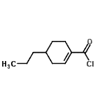 CAS#: 71378-70-6, 4-Propyl-1-cyclohexene-1-carbonyl chloride