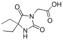 CAS#: 714-71-6, (4,4-Diethyl-2,5-Dioxoimidazolidin-1-Yl)Acetic Acid