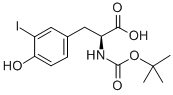 CAS 登录号：71400-63-0， N-[(1,1-二甲基乙氧基)羰基]-3-碘-L-酪氨酸
