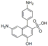 CAS 登录号：71412-07-2， 7-氨基-(4-氨基苯基)-4-羟基萘-2-磺酸