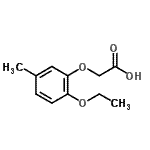 CAS#: 714251-60-2, (2-Ethoxy-5-methylphenoxy)acetic acid