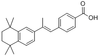 CAS#: 71441-28-6, 4-[(1E)-2-(5,6,7,8-Tetrahydro-5,5,8,8-Tetramethyl-2-Naphthalenyl)-1-Propen-1-Yl]-Benzoic Acid