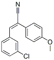 CAS#: 7146-74-9, 3-(3-Chlorophenyl)-2-(4-Methoxyphenyl)Prop-2-Enenitrile