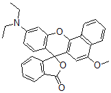 CAS#: 71463-70-2, 10-(Diethylamino)-5-Methoxyspiro[7H-Benzo[c]Xanthene-7,1'(3'H)-Isobenzofuran]-3'-One