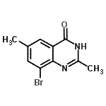 CAS#: 71478-56-3, 8-Bromo-2,6-dimethyl-4(1H)-quinazolinone