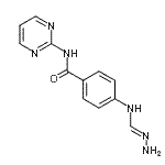 CAS#: 714907-42-3, 4-{[(E)-Hydrazonomethyl]amino}-N-(2-pyrimidinyl)benzamide
