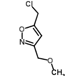 CAS#: 71495-01-7, 5-(Chloromethyl)-3-(methoxymethyl)-1,2-oxazole