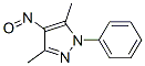 CAS 登录号：715-99-1， 3,5-二甲基-4-亚硝基-1-苯基-吡唑