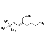 CAS 登录号：71504-20-6， {[(1E)-2-乙基-1-己烯-1-基]氧基}(三甲基)硅烷