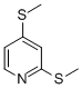 CAS#: 71506-85-9, 2,4-Bis(Methylthio)-Pyridine