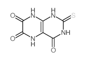 CAS#: 7151-37-3, 2-Sulfanylidene-5,8-Dihydro-1H-Pteridine-4,6,7-Trione