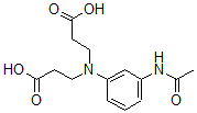 CAS#: 71519-99-8, N-[3-(Acetylamino)Phenyl]-N-(2-Carboxyethyl)-beta-Alanine
