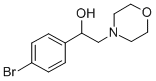 CAS 登录号：7155-26-2， 1-(4-溴苯基)-2-吗啉基乙醇
