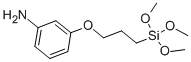 CAS#: 71550-66-8, 3-[3-(Trimethoxysilyl)Propoxy]Benzenamine