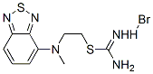 CAS#: 71605-58-8, 2-(8-Thia-7,9-Diazabicyclo[4.3.0]Nona-2,4,6,9-Tetraen-2-Ylmethylamino) Ethylsulfanylmethanimidamide Hydrobromide