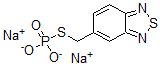 CAS#: 71605-74-8, Phosphorothioic Acid S-[(2,1,3-Benzothiadiazol-5-Yl)Methyl]O, O-Disodium Salt