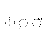 CAS#: 71607-28-8, Dipiperazin-1-ium sulfate