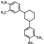 CAS#: 71617-21-5, 4,4'-(1,3-Cyclohexanediyl)bis(2-methylaniline)