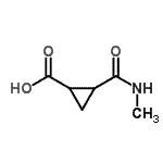 CAS#: 716362-30-0, 2-(Methylcarbamoyl)cyclopropanecarboxylic acid
