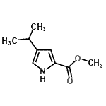 CAS#: 7165-07-3, Methyl 4-isopropyl-1H-pyrrole-2-carboxylate