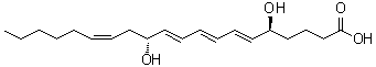 CAS#: 71652-82-9, (5S,6E,8E,10E,12R,14Z)-5,12-Dihydroxy-6,8,10,14-icosatetraenoic acid
