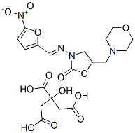 CAS 登录号：71662-10-7， 5-(吗啉基甲基)-3-[(5-硝基呋喃亚甲基)氨基]恶唑烷-2-酮柠檬酸盐