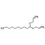 CAS 登录号：71662-21-0， 1,1-二(烯丙氧基)癸烷