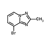 CAS#: 7169-96-2, 8-Bromo-2-methyl[1,2,4]triazolo[1,5-a]pyridine