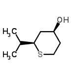 CAS#: 71747-28-9, (2R,4S)-2-Isopropyltetrahydro-2H-thiopyran-4-ol