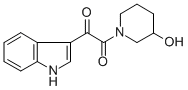 CAS 登录号:71765-50-9, 1-(1H-吲哚-3-基氧代乙酰基)-3-哌啶醇