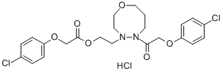CAS#: 71783-93-2, (4-Chlorophenoxy)-Acetic Acid 2-(5-((4-Chlorophenoxy)Acetyl)Hexahydro-4H-1,4,5-Oxadiazocin-4-Yl)Ethyl Ester Monohydrochloride
