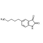 CAS#: 717832-63-8, 5-Pentyl-1H-indole-2,3-dione