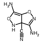 CAS#: 717844-92-3, 3,6-Diamino[1,2]oxazolo[4,5-c][1,2]oxazole-3a(4H)-carbonitrile