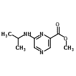 CAS 登录号：717851-89-3， 甲基6-(异丙基氨基)-2-吡嗪羧酸酯