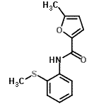 CAS#: 717859-95-5, 5-Methyl-N-[2-(methylsulfanyl)phenyl]-2-furamide