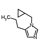 CAS#: 717908-70-8, 1-(Cyclopropylmethyl)-5-propyl-1H-imidazole