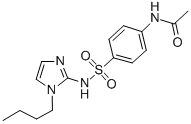 CAS#: 71795-41-0, N-(4-(((1-Butyl-1H-Imidazol-2-Yl)Amino)Sulfonyl)Phenyl)-Acetamide