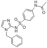 CAS#: 71795-44-3, N-(4-(((1-Benzyl-1H-Imidazol-2-Yl)Amino)Sulfonyl)Phenyl)-Acetamide