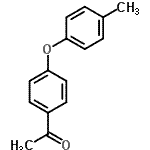 CAS#: 71815-31-1, 1-[4-(4-Methylphenoxy)phenyl]ethanone
