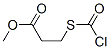 CAS 登录号：71850-76-5， 3-[(氯甲酰基)硫代]-丙酸甲酯