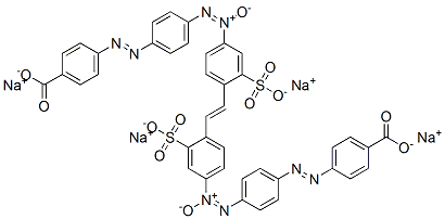CAS#: 71873-49-9, Tetrasodium P,P'-[Vinylenebis[(3-Sulphonato-p-Phenylene)-Onn-Azoxy-p-Phenyleneazo]]Dibenzoate
