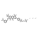 CAS#: 71889-13-9, 4-amino-5-hydroxy-6-[2-(3-nitrophenyl)diazenyl]-3-[2-[4-[[2-(sulfooxy)ethyl]sulfonyl]phenyl]diazenyl]-2,7-Naphthalenedisulfonate sodium salt (1:3)