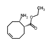 CAS#: 719267-66-0, Ethyl (1R,4Z,8S)-8-amino-4-cyclooctene-1-carboxylate