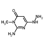 CAS#: 719298-79-0, 2-Amino-6-hydrazino-3-methyl-4(3H)-pyrimidinone